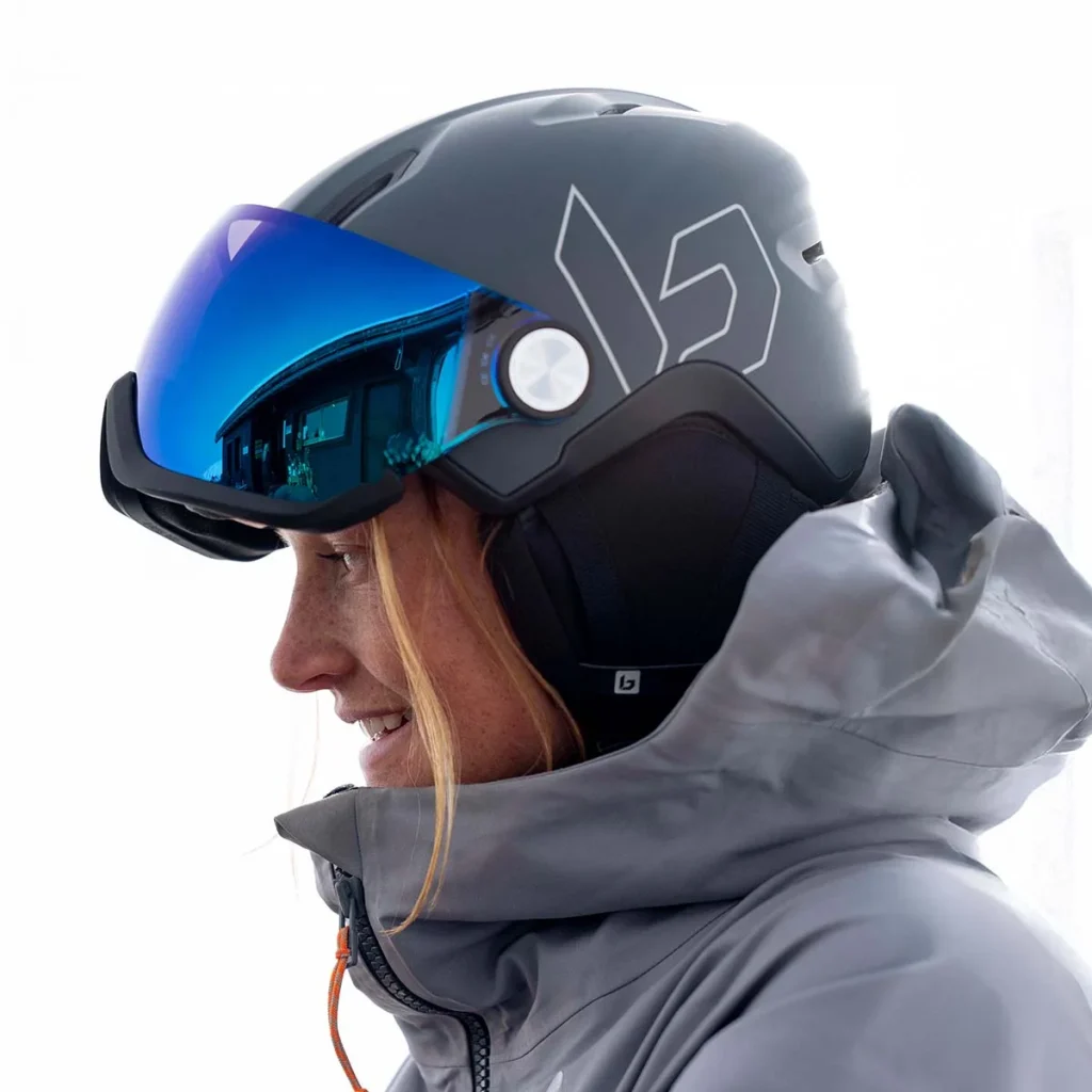 Bollé V-Atmos skihjelm med photochromic visir