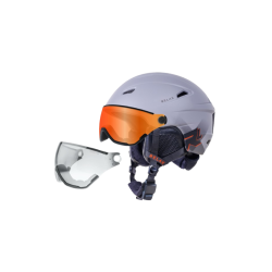 Relax Stealth skihjelm med visir